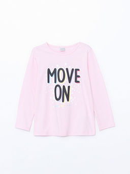 Bisiklet Yaka K?z ?ocuk Ti??rt