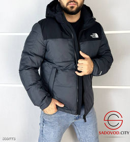 Куртка зимняя мужская с наполнителем холлофайбер - Bruno фото 5