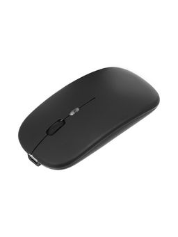 Мышь MB-2.4 беспроводная, оптическая, подсветка, 1600 dpi, USB+BT, чёрная