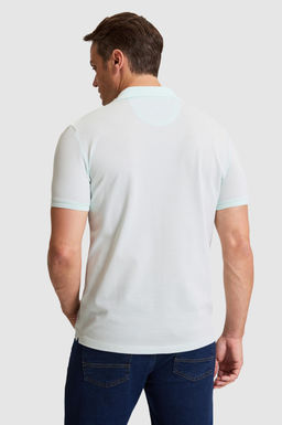 Erkek Su Ye_ili Regular Fit Polo Yaka Basic Ti__rt