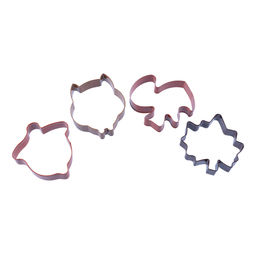 S-CHIEF SHF-0105 Набор вырубок нержавеющая сталь 4 шт №04 Осень