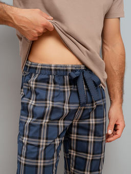 Мужские пижамные брюки Indefini (Арт.4047PBCB)