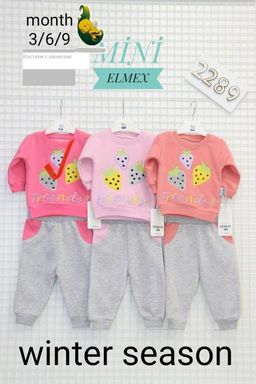 2289 костюм с легким начесом. ТУРЦИЯ