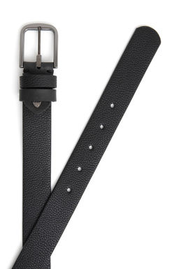 Мужской черный пояс