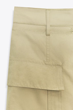 CARGO MIDI SKIRT - Zara фото 8