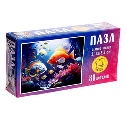 Пазл Подводный мир, 80 деталей - Puzzle time фото 6