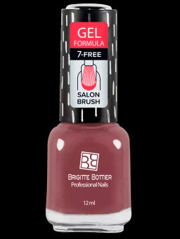 Brigitte Bottier Лак д/ногтей GEL FORMULA тон 73 каштановый 12мл BB-GF73