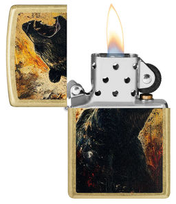 Зажигалка ZIPPO Рычащий гризли | Grizzly Roar 46695