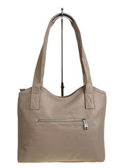 Женская сумка из искусственной кожи, цвет светло коричневый - Greta фото 2