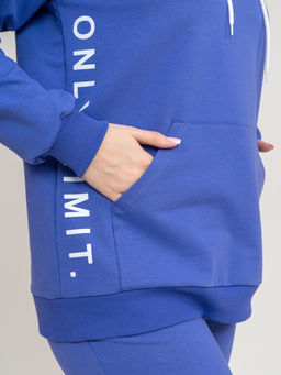 Костюм Челси футер 2-х нитка василек