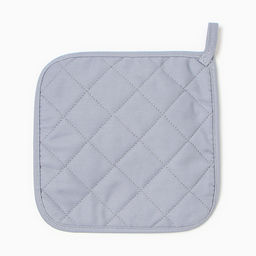 Набор кухонный «Этель» Kitchen: серый, варежка-прихватка 20×28 см, прихватка 19×19 см,100% хлопок