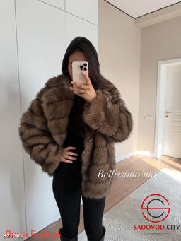 Шуба женская из искусственного меха - Bruno фото 2