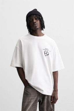 SLOGAN PRINT T-SHIRT - Zara фото 2