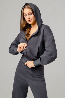 Арт. 2539   Костюм женский с брюками 42-48 (4 шт) Цвет:графит