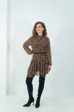 Платье Дэнис (леопардовый)*