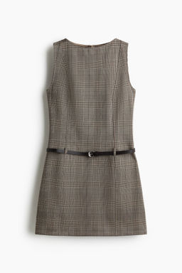 Minivestido con cintur?n