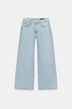 ZW COLLECTION LOW-RISE WIDE-LEG JEANS - Zara фото 21