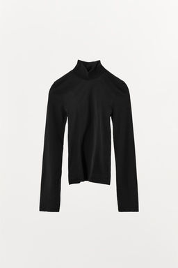FITTED TOP WITH TOPSTITCHING - Zara фото 13