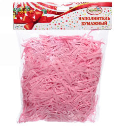 Цена за 2 шт. Наполнитель бумажный для подарков "Пряная нежность" 50г , пыльная роза