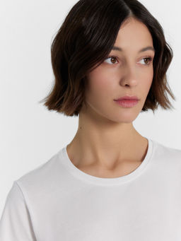 Футболка женская белая белый 112998 - Mark formelle фото 7