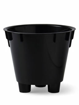 Кашпо для цветов с дренажной вставкой Rosemary, 1.6 л, d=16 см, пластиковое, белое