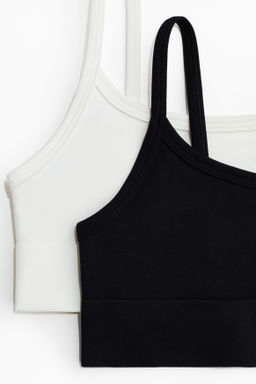 Pack de 2 tops de deporte seamless con DryMove - H&m фото 3