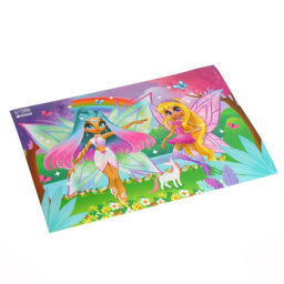 Коврик для лепки с нескользящим покрытием Волшебные феи 29.7х21 см - Школа талантов фото 3