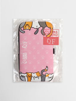 Набор маникюрный NICE DAY, 6 предметов, в футляре, розовый