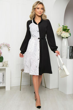 Платье Королева красоты (блэк энд вайт) П5281 - Lt collection фото 11
