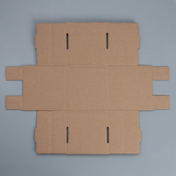 Цена за 5 шт. Складная коробка Бурая, 16.6 х 15.5 х 15.3 см - Дарите счастье фото 5