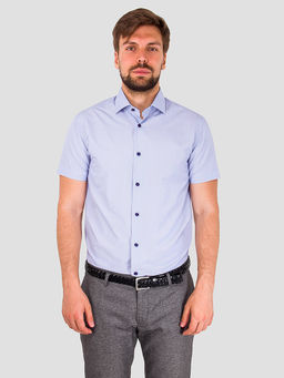 Сорочка мужская короткий рукав GREG 214/109/1125/ZV/1p  фото 7