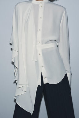 ASYMMETRIC ZW COLLECTION SHIRT