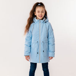 RODOS Куртка для девочки мембрана демисезон М-273 Голубой