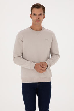 Erkek Ta_ Basic Sweatshirt
