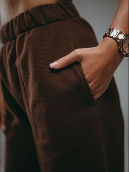 Габриэль брюки женские (коричневый)