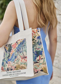 сумка 100% хлопок(канвас) авторский принт ВАН ГОГ - Sahar art lab фото 6