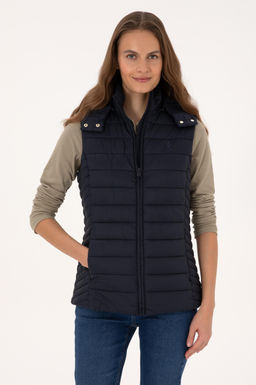 Kad_n Lacivert Yelek