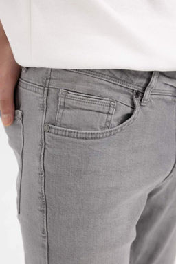 Pedro Slim Fit Джинсовые брюки узкого кроя с нормальной талией и узкими штанинами - Defacto фото 5