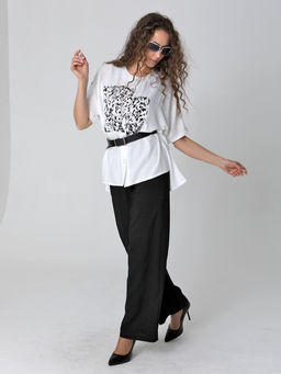 25235 Блуза белый