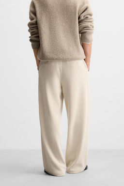 WIDE-LEG CORDUROY TROUSERS - Zara фото 3