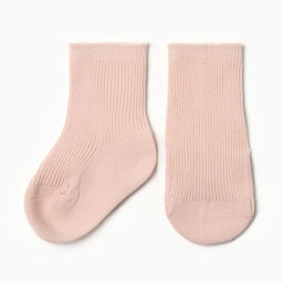 Носки для девочки MINAKU, персиковые, размер 11-12 см (9-12 мес.)