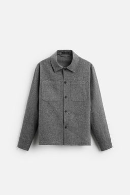 TEXTURED OVERSHIRT - Zara фото 15