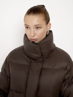 Volcante/W202405 - шоколад Пуховая куртка - Conso фото 2