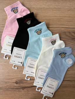 BK802 Носки, 5 пар МУЛЬТИЦВЕТ