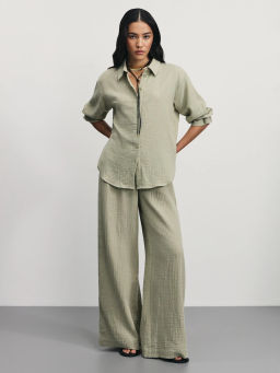 Широкие брюки из муслина / Zarina