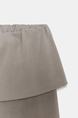 PANTAL?N HEAVY COTTON FAJIN / Gris azul - Zara фото 7