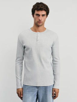 Лонгслив хенли / Zarina фото 3