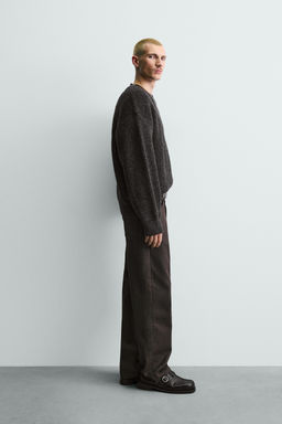 CONTRAST TEXTURED JUMPER - Zara фото 12