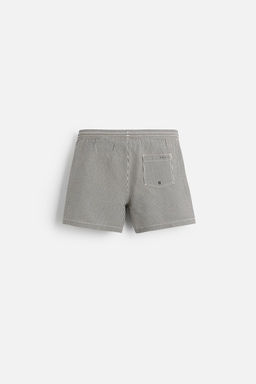 SEERSUCKER MID-LENGTH SWIMMING TRUNKS - Zara фото 46