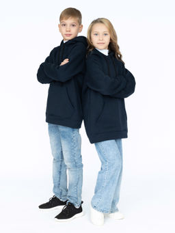 Толстовка детская темносиняя